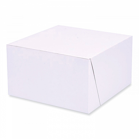 Bakery Boxes, Standard, 7 x 7 x 4, White, Paper, 250/Carton (1521)