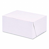 Bakery Boxes, Standard, 6 x 4.45 x 2.75, White, Paper, 250/Carton (1503)