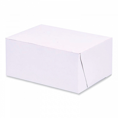Bakery Boxes, Standard, 6 x 4.45 x 2.75, White, Paper, 250/Carton (1503)