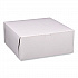 Bakery Boxes, Standard, 14 x 14 x 6, White, Paper, 50/Carton (1593)