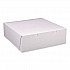 Bakery Boxes, Standard, 12 x 12 x 4, White, Paper, 100/Carton (1585)