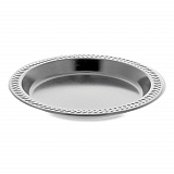 Meadoware Impact Plastic Dinnerware, Plate, 6" dia, Black, 1,000/Carton (YMI6E)