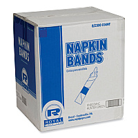 Napkin Bands, Hunter Green, 1.5", 2,500/Pack, 8 Packs/Carton (RNB20MHC)