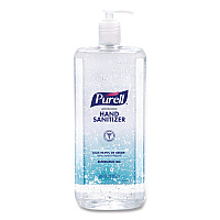 Advanced Hand Sanitizer Refreshing Gel, 1.5 L Pump Bottle, Clean Scent (501504EA)