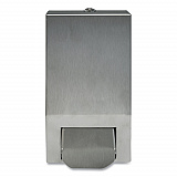 Manual Skincare Dispenser, 1 L, 5.1 x 4.6 x 9.3, Silver (98123)