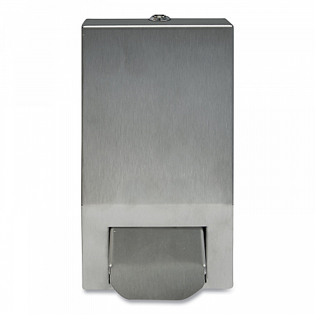 Manual Skincare Dispenser, 1 L, 5.1 x 4.6 x 9.3, Silver (98123)