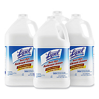 Disinfectant Heavy-Duty Bathroom Cleaner Concentrate, Fresh Lime Scent, 1 gal Bottle, 4/Carton (94201CT)