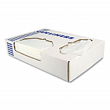 Linear Low-Density Can Liners, 33 gal, 1 mil, 33" x 45", Clear, Flat Pack, 200/Carton (H6645TC)
