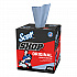 Shop Towels, POP-UP Box, 1-Ply, 9 x 12, Blue, 200/Box, 8 Boxes/Carton (75190)