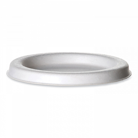 Sugarcane Portion Cup Lids, Fits 2 oz Portion Cups, White, 2,500/Carton (EPSPCLID2)