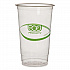 GreenStripe PLA Cold Cups, 32 oz, Plastic, Clear, 1,000/Carton (EPCC32GS)