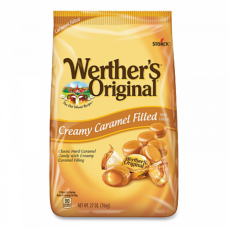 Hard Candies, Caramel, 27 oz Bag (46055)