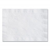 Placemats, Anniversary Embossed Surface, Straight Edges, 14" x 10", White, 1,000/Carton (PM30659)