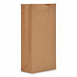 Grocery Paper Bags, 25# Size, Heavy-Duty, 50# Basis Weight, 8.25" x 5.38" x 18", Kraft, 500/Bundle (GH25)