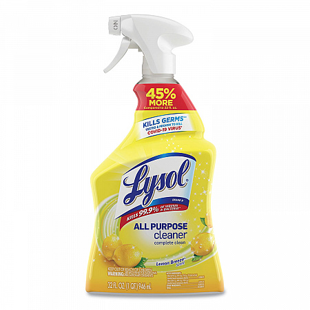 Ready-to-Use All-Purpose Cleaner, Lemon Breeze Scent, 32 oz Spray Bottle (75352EA)