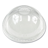 PET Cold Cup Dome Lids, Fits 9 oz Squat/12 oz Cold Cups, Plastic, Clear, 1,000/Carton (PET912DOME)