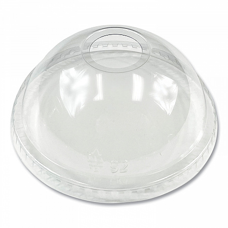 PET Cold Cup Dome Lids, Fits 9 oz Squat/12 oz Cold Cups, Plastic, Clear, 1,000/Carton (PET912DOME)