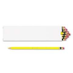 Prismacolor Col-Erase Pencil with Eraser, 0.7 mm, 2B (#1), Yellow Lead, Yellow Barrel, Dozen (20047)
