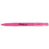 Sharpie Pocket Style Highlighters, Fluorescent Pink Ink, Chisel Tip, Pink Barrel, Dozen (27009)