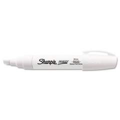 Sharpie Permanent Paint Marker, Extra-Broad Chisel Tip, White (35568)