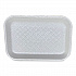 Meat Trays, #2S, 8.5 x 6 x 0.7, White, Foam, 500/Carton (2SWH)
