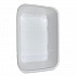 Meat Trays, #20K, 12 x 8.7 x 2.45, White, Foam, 125/Carton (20KWH)