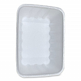 Meat Trays, #42K, 8.75 x 6.32 x 2.25, White, Foam, 252/Carton (42WH)
