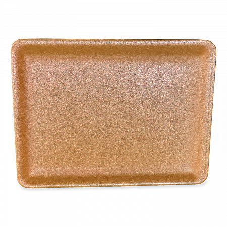Meat Trays, #9P, 12.25 x 9.25 x 0.62, Yellow, Foam, 200/Carton (9PYEL)