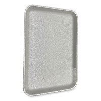 Meat Trays, 13.81 x 9.25 x 0.71, White, Foam, 100/Carton (1014WH)