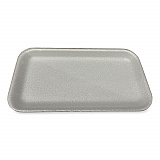 Meat Trays, #17S, 8.5 x 4.69 x 0.64, White, Foam, 500/Carton (17SWH)