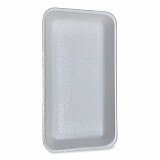 Meat Trays, #15P, 14.44 x 7.88 x 1.37, White, Foam, 200/Carton (15PWH)