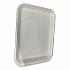 Meat Trays, #4S, 9.5 x 7.25 x 0.5, White, Foam, 500/Carton (4SWH)