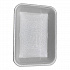 Meat Trays, #4P, 9.5 x 7.19 x 1.2, White, Foam, 500/Carton (4PWH)