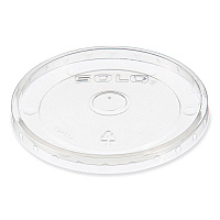 Polypropylene Vented Food Container Lids for 12 oz Food Containers, Clear, Plastic, 1,000/Carton (LVP5120100)