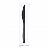 Reliance Classic Plastic Cutlery, Individually Wrapped, Medium Heavyweight Knife, Black, 1,000/Carton (RSK20004)