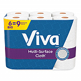 Multi-Surface Cloth Choose-A-Sheet Kitchen Roll Paper Towels 2-Ply, 11 x 5.9, White, 83/Roll, 6 Rolls/Pack, 4 Packs/Carton (49413)