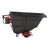 1 cu yd Motorized Roto Tilt Truck, 1,000 lb Capacity, Black (2173662)