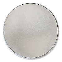 Round Aluminum To-Go Containers with Lid, 48 oz, 9" Diameter x 1.66" h, Silver, 200/Carton (ROUND9COMBO)