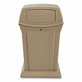 Ranger Fire-Safe Container, Two Doors, 45 gal, Structural Foam, Beige (917188BG)