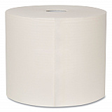 Heavy-Duty Cleaning Cloth, 1-Ply, 12.6" x 912.2 ft, White (530105)
