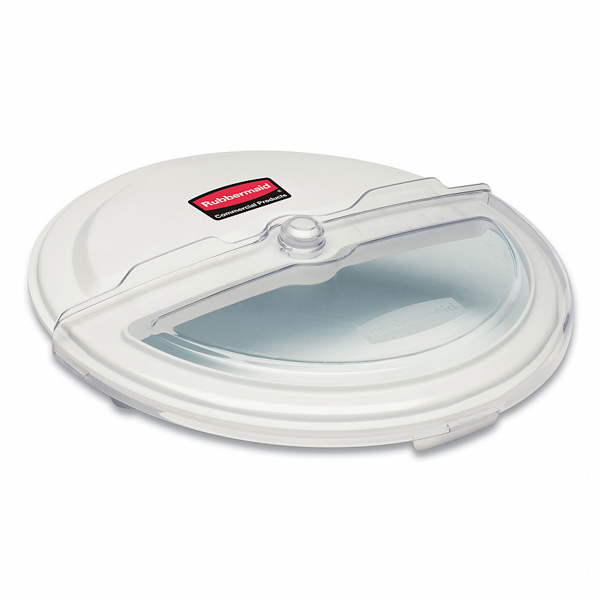 ProSave Sliding Lid Conversion Kit for Brute Containers, 23.5" Diameter x 5.25" h, White, Plastic (FG9G7800WHT)