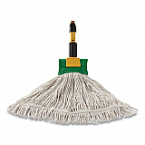 Web Foot BLEND SHRINKLESS Mop Head, Cotton/Synthetic, Small, Orange, 6/Carton (FGA25306OR00)