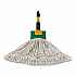 Web Foot BLEND SHRINKLESS Mop Head, Cotton/Synthetic, Small, Orange, 6/Carton (FGA25306OR00)