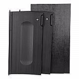 Executive Janitorial Cleaning Cart Locking Cabinet Door Kit, Black (1995833)