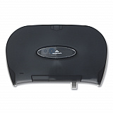 Two-Roll Bathroom Tissue Dispenser, 13.56 x 5.75 x 8.63, Smoke (59206)