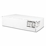 Low-Density Commercial Can Liners, 60 gal, 1.5 mil, 38" x 58", Black, Interleaved Roll, 20 Bags/Roll, 5 Rolls/Carton (SL3858150K)