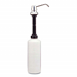 Contura Lavatory-Mounted Soap Dispenser, 34 oz, 3.31 x 4 x 17.63, Chrome/Stainless Steel (822)