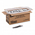 Individually Wrapped Heavyweight Cutlery Set, Fork/Knife/Napkin/Spoon, Plastic, Black, 250/Carton (CH56NC7)