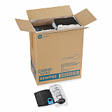 SmartStock Wrapped Heavyweight Cutlery Refill, Soup Spoon, Plastic, Black, 960/Carton (SSWPS5)
