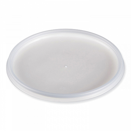 Plastic Lids for Foam Cups, Bowls and Containers, Vented, Fits 12 oz to 60 oz, Translucent, 100/Pack, 10 Packs/Carton (32JLR)